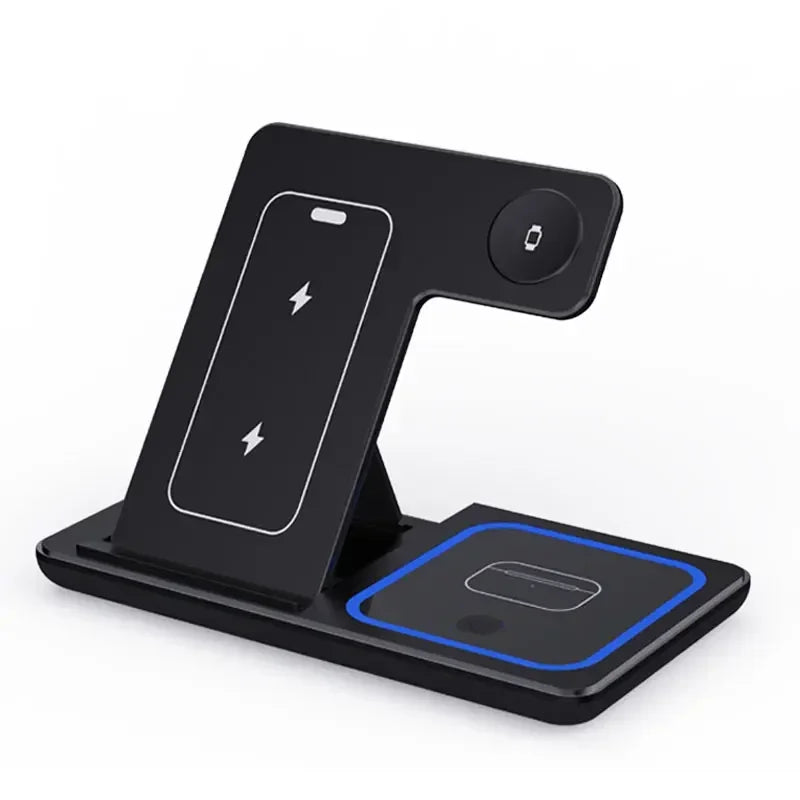TriCharge 3-in-1 Wireless Charging Station
