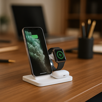 TriCharge 3-in-1 Wireless Charging Station