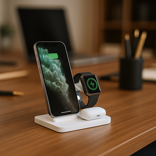 TriCharge 3-in-1 Wireless Charging Station