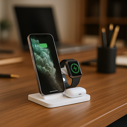 TriCharge 3-in-1 Wireless Charging Station